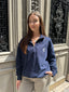 Sweat zippé monogramme